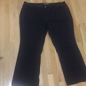Bootcut black jeans size 26
